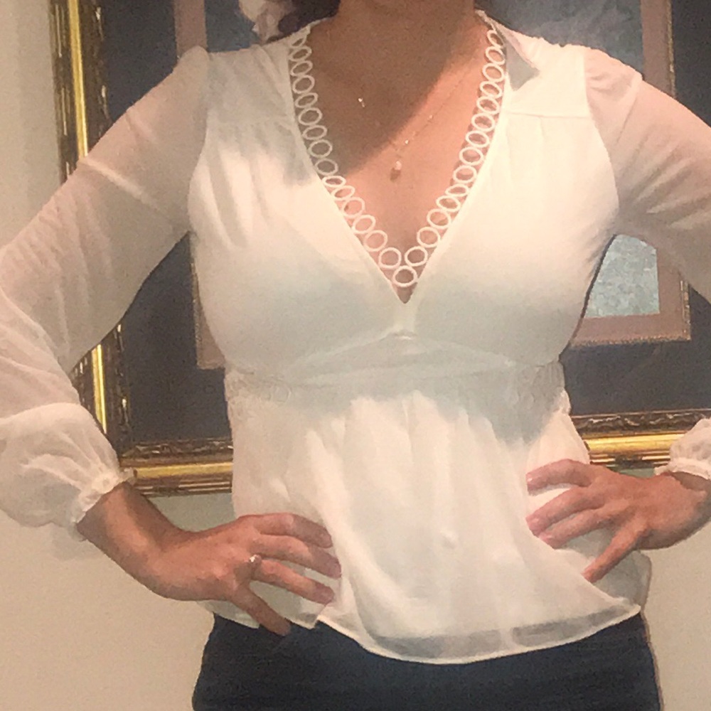 NWT Express Goddess Peplum Top